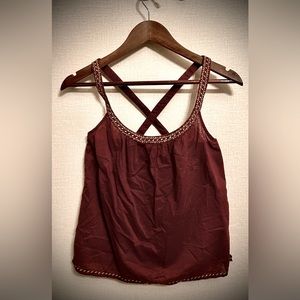 VINTAGE LEVI’S TUNIC TANK TOP | BURGUNDY